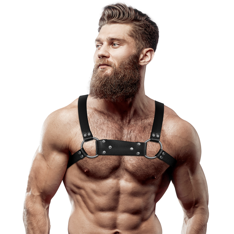 Bulldog Chest Harness, M/L - Fetish Submissive | FETISH SUBMISSIVE ATTITUDE | Seksikkäät asut ja tarvikkeet Bulldog Chest Harness, M/L - Fetish Submissive | FETISH SUBMISSIVE ATTITUDE | Seksikkäät asut ja tarvikkeet