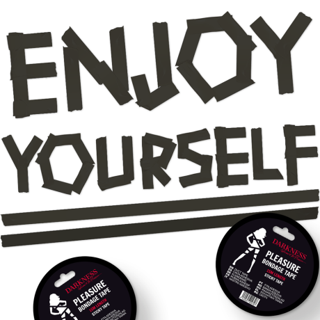 Musta Sidontateippi - Sticky Tape, 15 m - Darkness