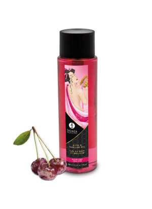 Kylpy- ja Suihkugeeli - Frosted Cherry, 370 ml - Shunga | SHUNGA BATH EXPERIENCE | Intiimituotteet