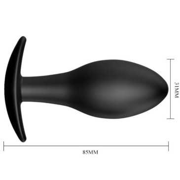 Anaalitappi - Kaukosäätimellä, 8 cm - Pretty Love | PRETTY LOVE BOTTOM | Anaalilelut