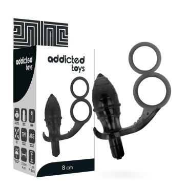 Anustappi - Penis- ja Kives Renkaalla - Addicted Toys | ADDICTED TOYS | Lisävarusteet penikselle