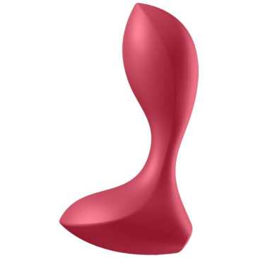 Satisfyer - Anaalitappi - Backdoor Lover, Punainen | SATISFYER PLUGS | Anaalilelut