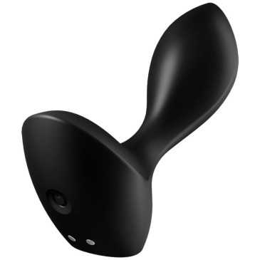 Satisfyer - Anaalitappi - Backdoor Lover, Musta | SATISFYER PLUGS | Anaalilelut
