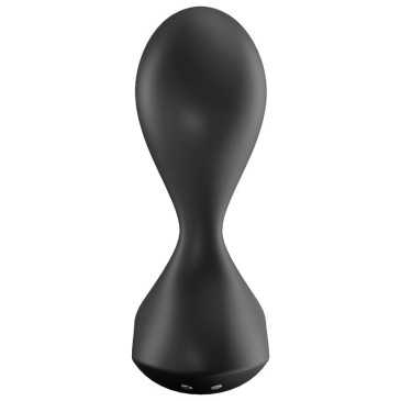 Satisfyer - Sweet Seal - Anaalivibraattori, Musta | SATISFYER CONNECT | Anaalilelut