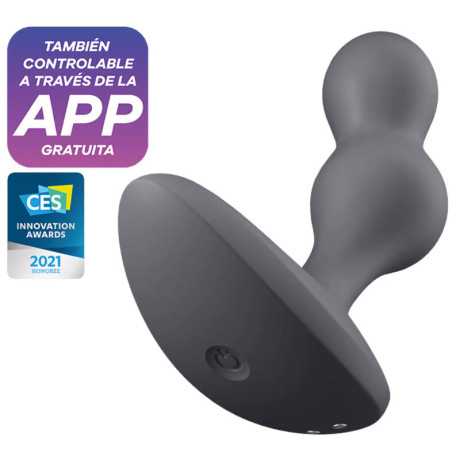 Satisfyer - Deep Diver - Anaalitappi Vibraattorilla