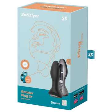 Satisfyer - Anaalitappi - Rotator Plug 2 | SATISFYER CONNECT | Anaalilelut