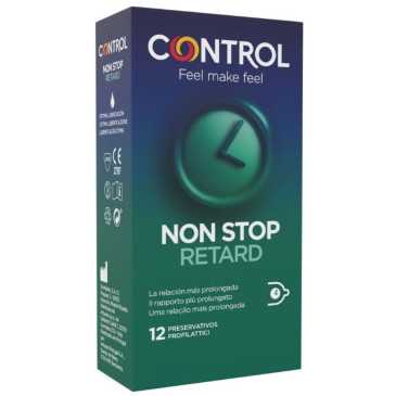 Kondomi - Non Stop Retard, 12 kpl - Control | CONTROL CONDOMS | Pidennetty nautinto
