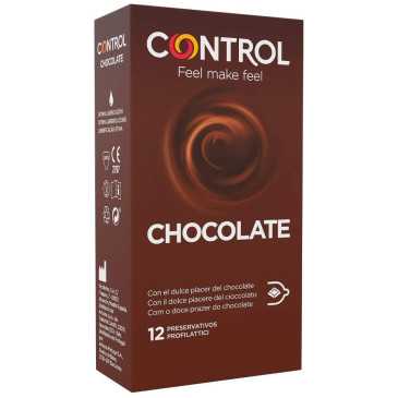 Kondomi - Suklaanmakuinen, 12 kpl - Control | CONTROL CONDOMS | Makukondomit
