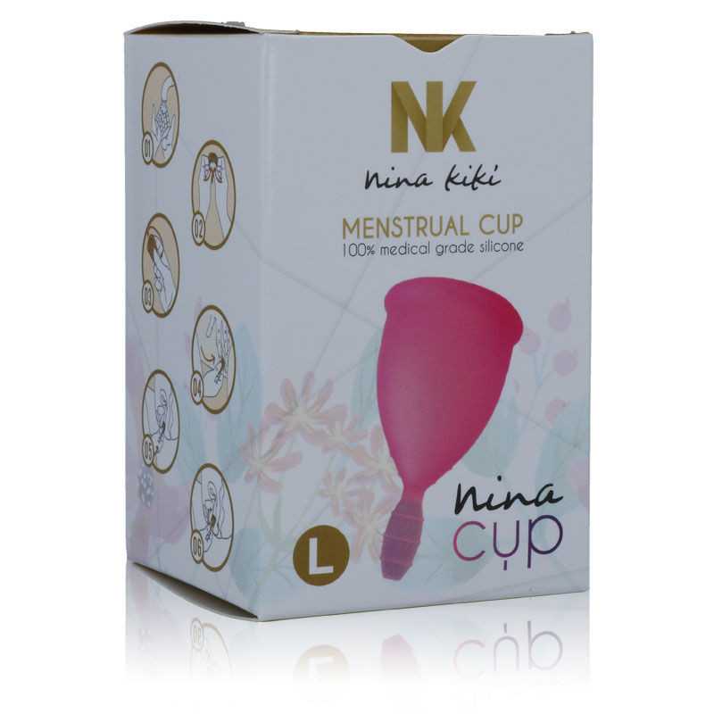Kuukuppi - Nina Cup - Pinkki, L - Nina Kikí | NINA KIKÍ | Kuukuppi Kuukuppi - Nina Cup - Pinkki, L - Nina Kikí | NINA KIKÍ | Kuukuppi