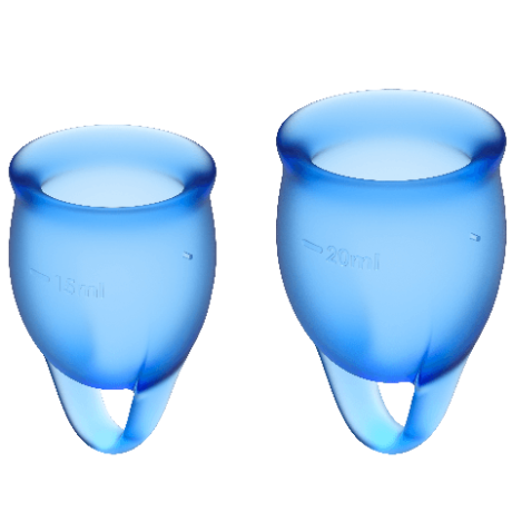 Satisfyer - Kuukuppi Feel Confident, Sininen