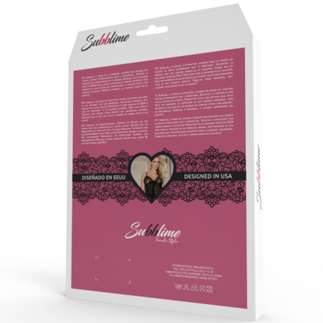 Sensuelli Teddy - Subblime Fetish | SUBBLIME FETISH | Fetissi alusvaatteet