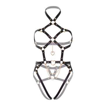 Valjaat - Teddy Heart Ring - Leg Avenue | LEG AVENUE KINK | Fetissi alusvaatteet