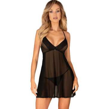Eleganssi Babydoll + Stringit Latinesa - Obsessive | OBSESSIVE BABYDOLL | Seksikkäät asut ja tarvikkeet