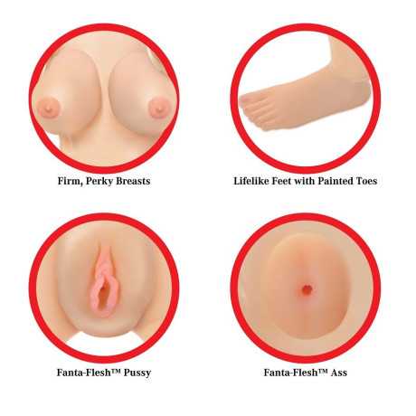 Seksinukke - Hannah Harper - Extreme Toyz | EXTREME DOLLZ | Puhallettavat seksinuket