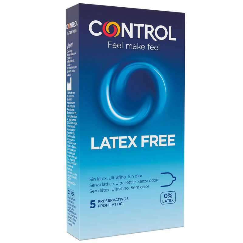 Lateksittomat Kondomit, 5 kpl - Control | CONTROL CONDOMS | Lateksittomat kondomit Lateksittomat Kondomit, 5 kpl - Control | CONTROL CONDOMS | Lateksittomat kondomit
