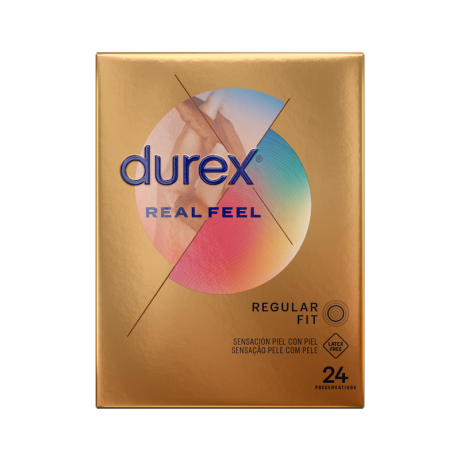 Durex - Real Feel - Lateksiton Kondomi, 24 kp | DUREX CONDOMS | Lateksittomat kondomit