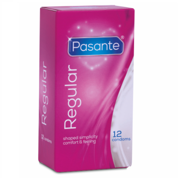 Kondomi - Regular, 12 kpl - Pasante | PASANTE | Kondomit