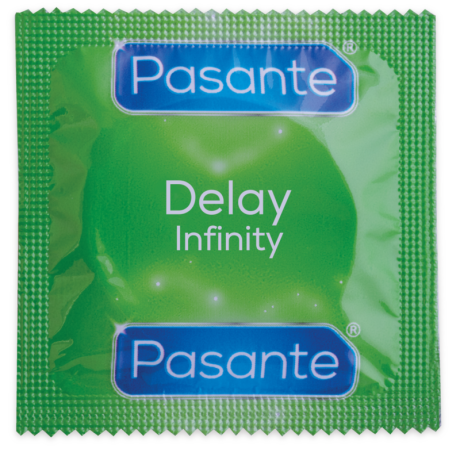 Kondomi - Delay Infinity, 12 kpl - Pasante | PASANTE | Pidennetty nautinto