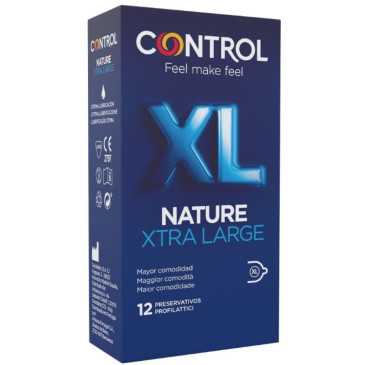 XL Kondomi - Nature, 12 kpl - Control | CONTROL CONDOMS | Koko XL (Suuri)