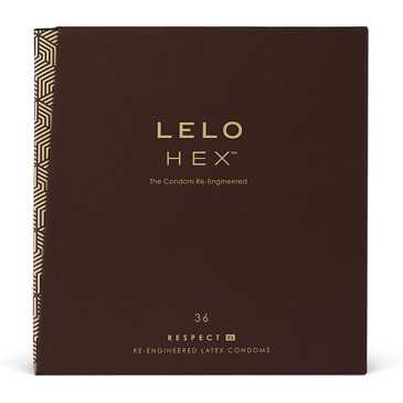 LELO - XL Kondomi - Hex Respect, 36 kpl | LELO | Koko XL (Suuri)