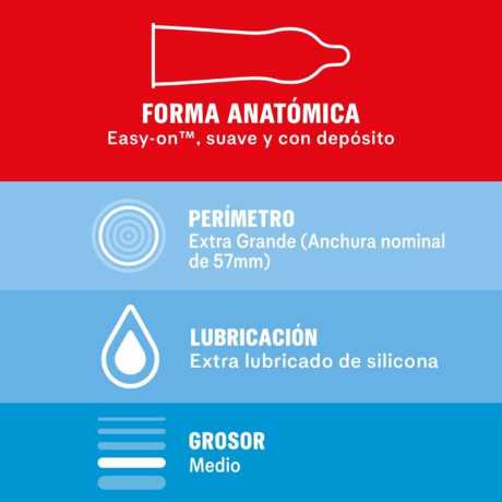 Durex - Kondomi - Sensitivo, XL , 10 kpl | DUREX CONDOMS | Koko XL (Suuri)