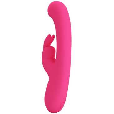Rabbit-Vibraattori - Lamar, Pinkki - Pretty Love | PRETTY LOVE LED | Seksilelut