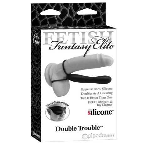 Dildo Penisrenkaalla - Double Trouble - Fetish Fantasy | FETISH FANTASY ELITE | Anaalilelut