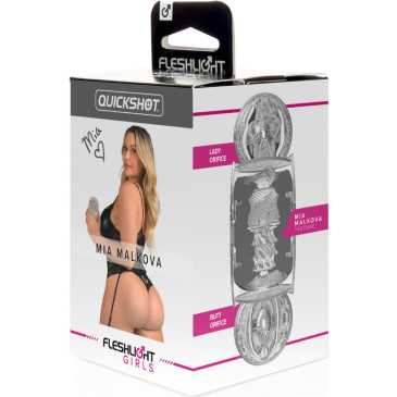 Fleshlight - Tuplamasturbaattori - Quickshot Mia Malkova | FLESHLIGHT ORIGIN | Seksilelut