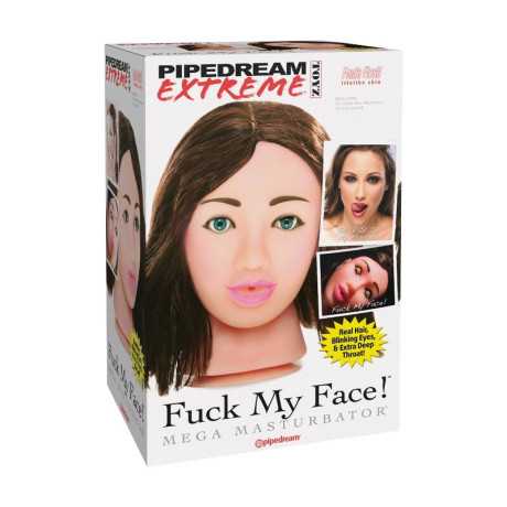 Extreme Toyz - Fuck Me Face Brunetti | EXTREME TOYZ | Masturbaattorit / Suu