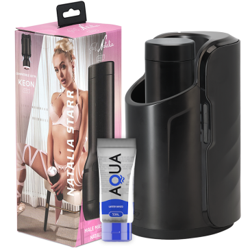 KIIROO - KEON + FEEL NATALIA STARR + AQUA QUALITY LUBRICANT 50 ML | KIIROO | Seksilelut