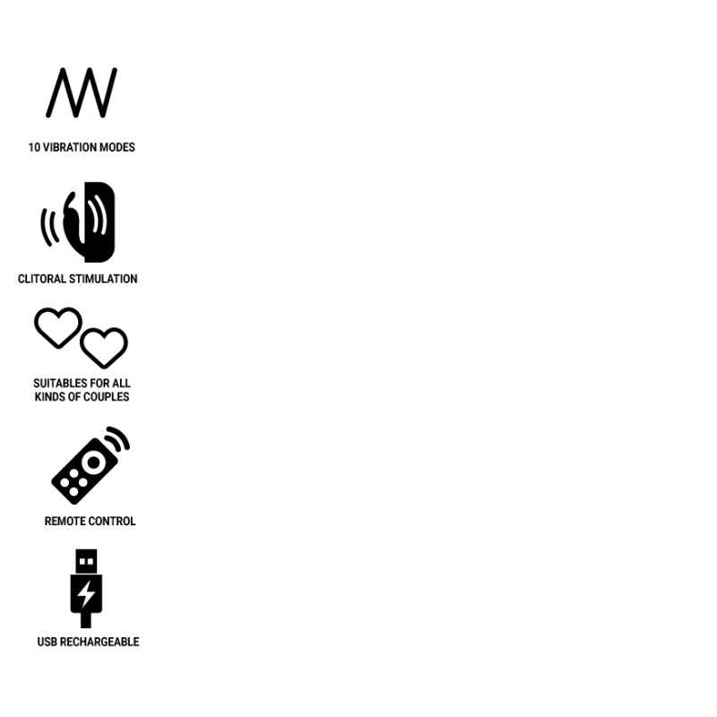 Pariskuntavibraattori - Kama - Rithual | RITHUAL | Vibraattorit kaukosäätimellä