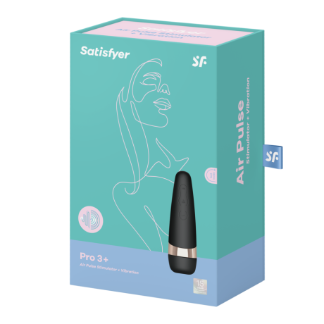 Satisfyer Pro 3 - Vibraattori | SATISFYER AIR PULSE | Stimulaattorit