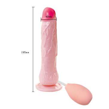 Tekopenis Siemensyöksyllä - Eros, 19,5 cm - Baile | BAILE DILDOS | Realistiset dildot
