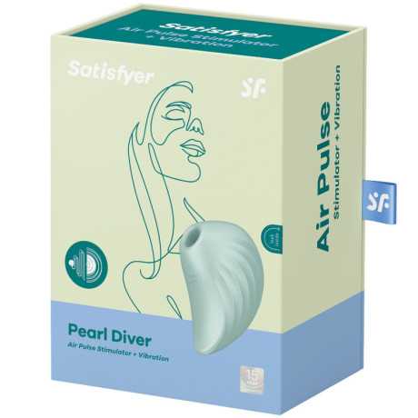 Satisfyer - Pearl Diver - Vibraattori | SATISFYER AIR PULSE | Stimulaattorit Satisfyer - Pearl Diver - Vibraattori | SATISFYER AIR PULSE | Stimulaattorit