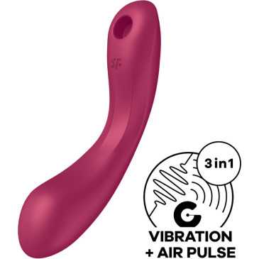 Satisfyer - Curve Trinity 1 - Air Pulse Vibraattori | SATISFYER AIR PULSE | Seksilelut