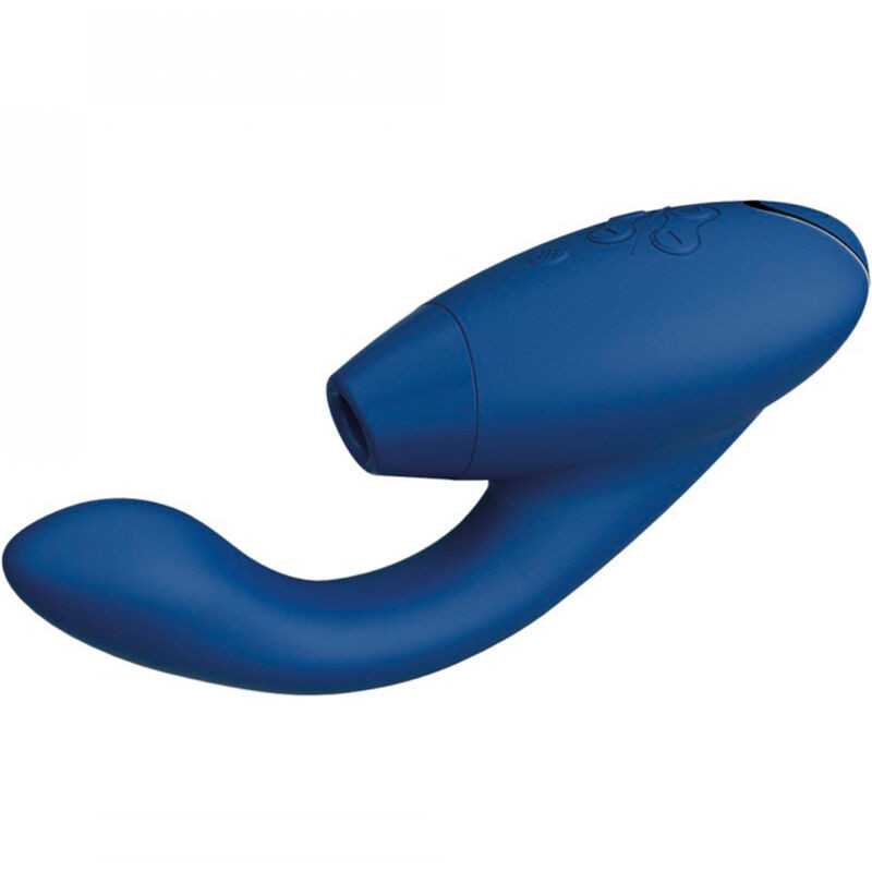 Rabbit-vibraattori - Duo 2, Sininen - Womanizer | WOMANIZER | Seksilelut