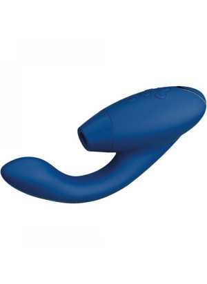 Rabbit-vibraattori - Duo 2, Sininen - Womanizer | WOMANIZER | Seksilelut
