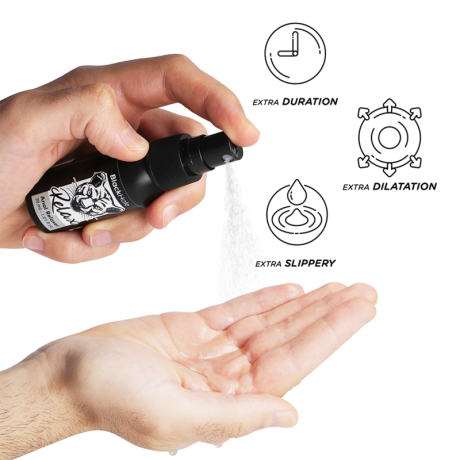 Anaalin Rentoutusaine - Anal Relax Spray, 30 ml - Black Hole | BLACK HOLE | Intiimituotteet