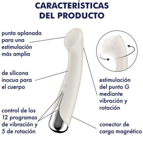 Satisfyer - Spinning Vibe 1 - G-pistevibraattori | SATISFYER VIBRATOR | Seksilelut