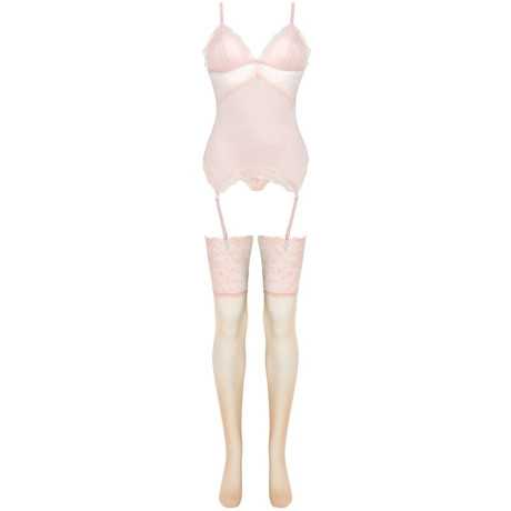 Korsettisetti - Persinne Peach - Livco | LIVCO CORSETTI SETS | Seksikkäät asut ja tarvikkeet