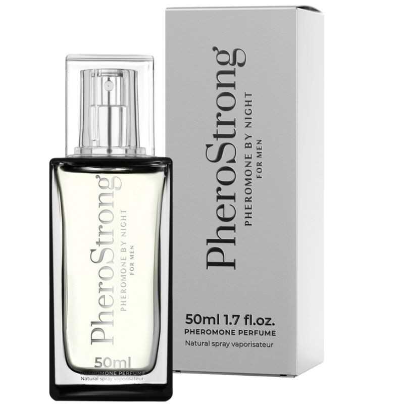 Feromoni Hajuvesi Miehelle - Pheromone By Night, 50 ml - PheroStrong | PHEROSTRONG | Intiimituotteet Feromoni Hajuvesi Miehelle - Pheromone By Night, 50 ml - PheroStrong | PHEROSTRONG | Intiimituotteet