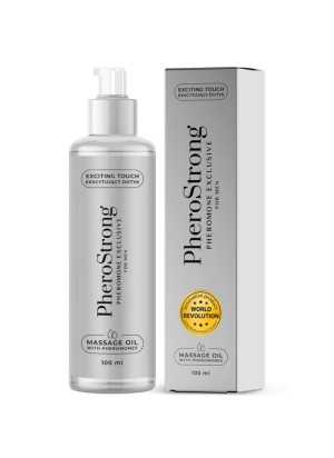Hierontaöljy Feromoneilla - Exclusive For Men, 100 ml - PheroStrong | PHEROSTRONG | Intiimituotteet