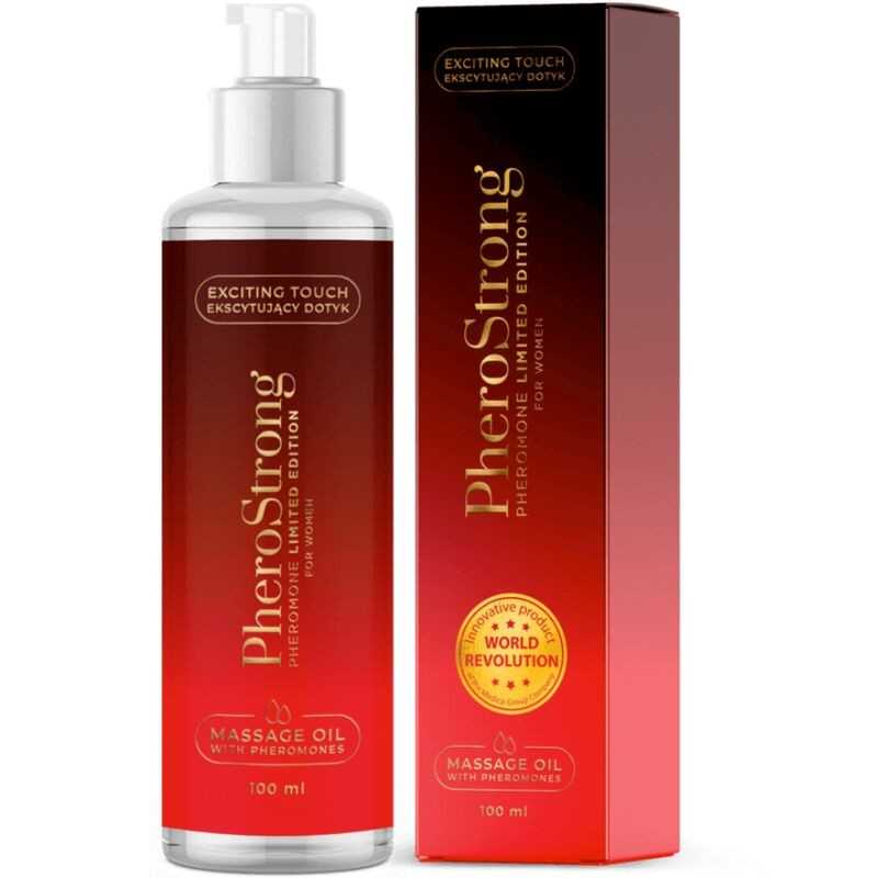Hierontaöljy Naisille, 100 ml - PheroStrong | PHEROSTRONG | Intiimituotteet Hierontaöljy Naisille, 100 ml - PheroStrong | PHEROSTRONG | Intiimituotteet