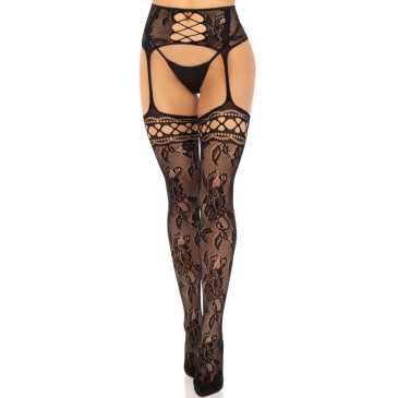 Sukkahousut Sukkanauhaliivillä - Leg Avenue | LEG AVENUE HOSIERY | Seksikkäät asut ja tarvikkeet