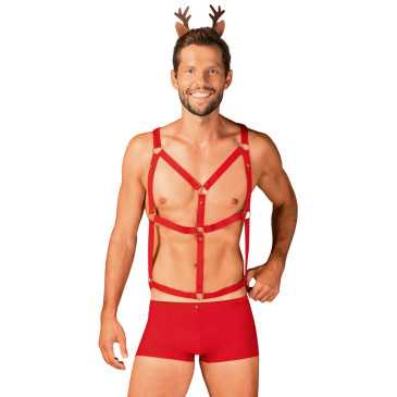 Herra Poro Alusvaatesetti - Obsessive | OBSESSIVE XMAS | Miesten seksiasut