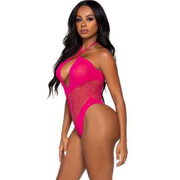 Halter Bodysuit - Leg Avenue | LEG AVENUE BODYSTOCKINGS | Seksikkäät asut ja tarvikkeet