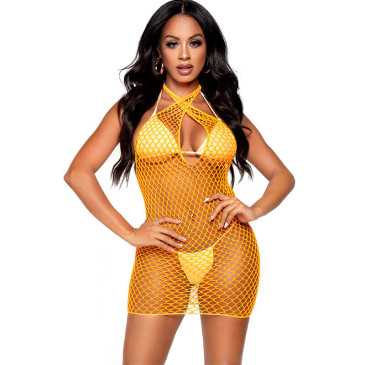 Minimekko Fishnet - Leg Avenue | LEG AVENUE DRESSES | Seksikkäät asut ja tarvikkeet