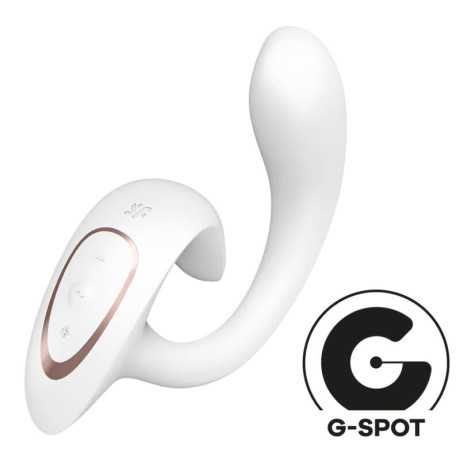 Satisfyer - Rabbit-vibraattori - G for Goddess 1, Valkoinen