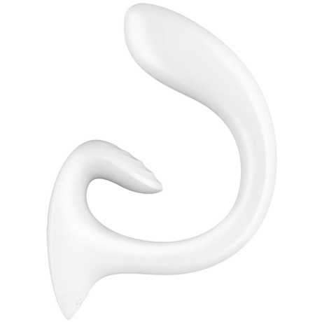 Satisfyer - Rabbit-vibraattori - G for Goddess 1, Valkoinen | SATISFYER VIBRATOR | Seksilelut