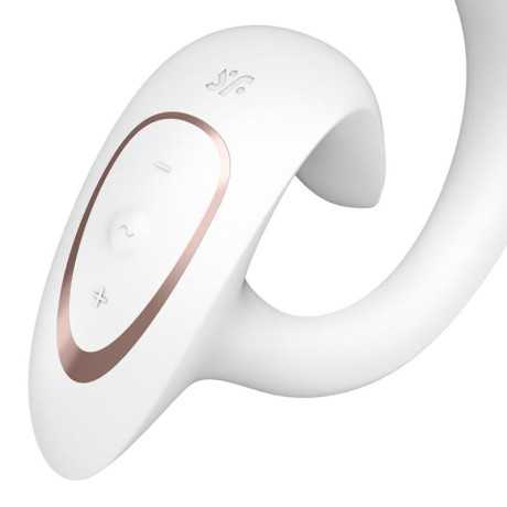 Satisfyer - Rabbit-vibraattori - G for Goddess 1, Valkoinen | SATISFYER VIBRATOR | Seksilelut